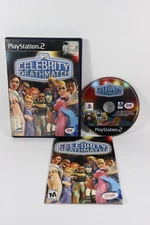MTV Celebrity Deathmatch (Sony PlayStation 2, 2003) Black Label PS2 CIB Tested