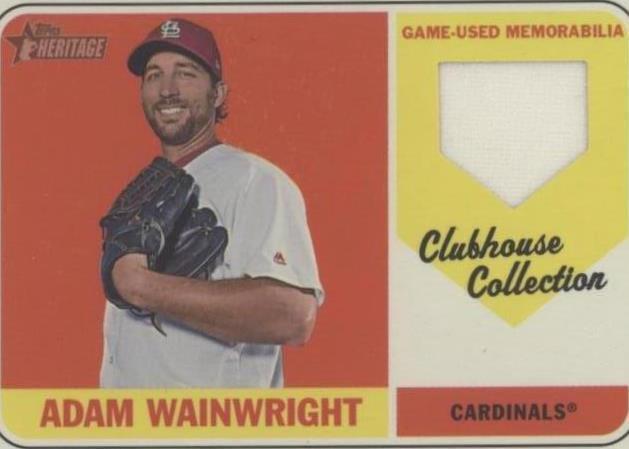 2018 Topps Heritage - Adam Wainwright #CCR-AW - 1 of 1