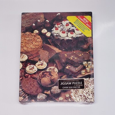 Indulge Thyself! Chocolate Desserts 500pc Jigsaw Puzzle Springbok 18''x23.5''