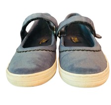 Polo Ralph Lauren Navy Pella Sneaker Girls Size 2.5 Shoes Blue School