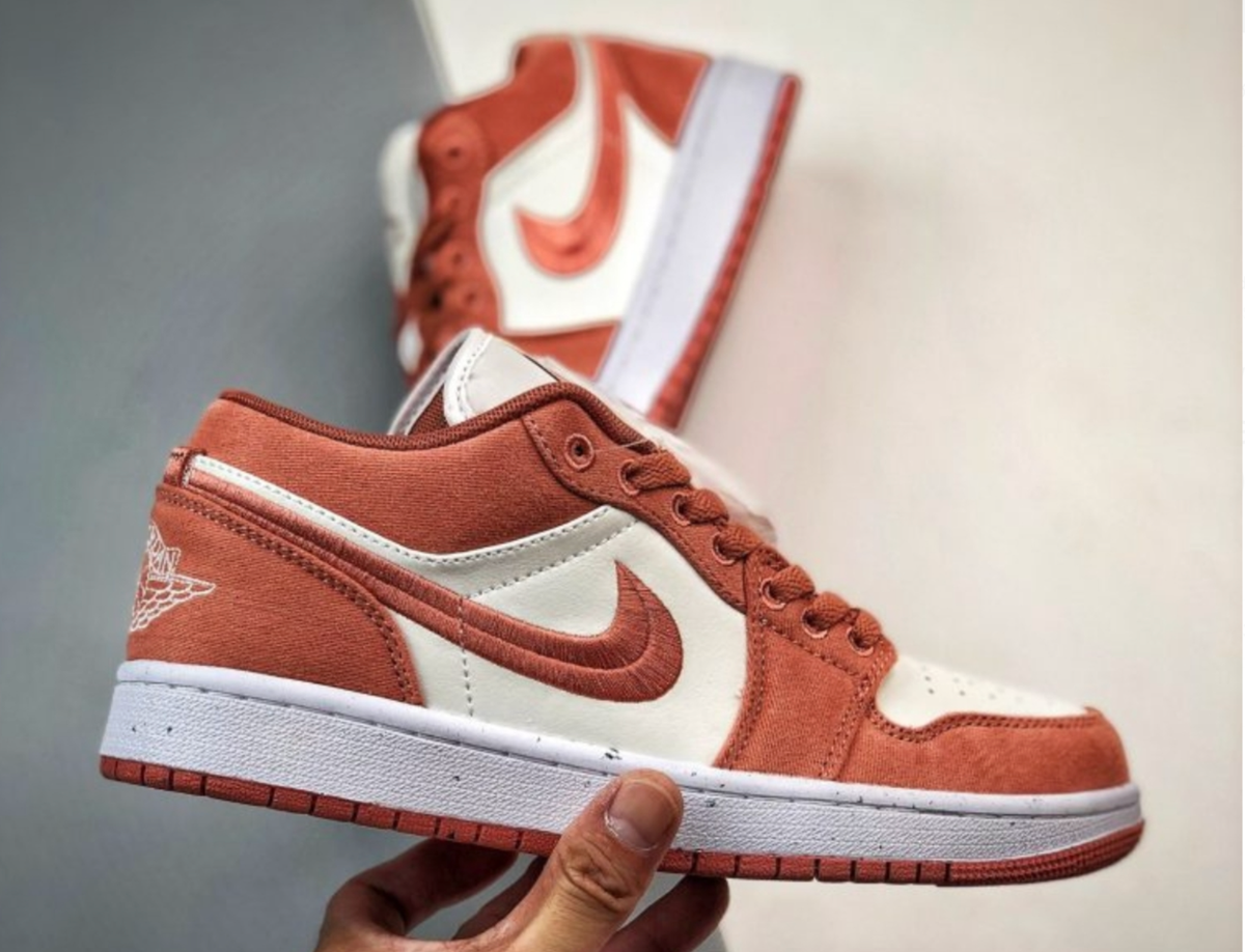 Size 10 - Air Jordan 1 SE Low Sky J Orange W for sale online