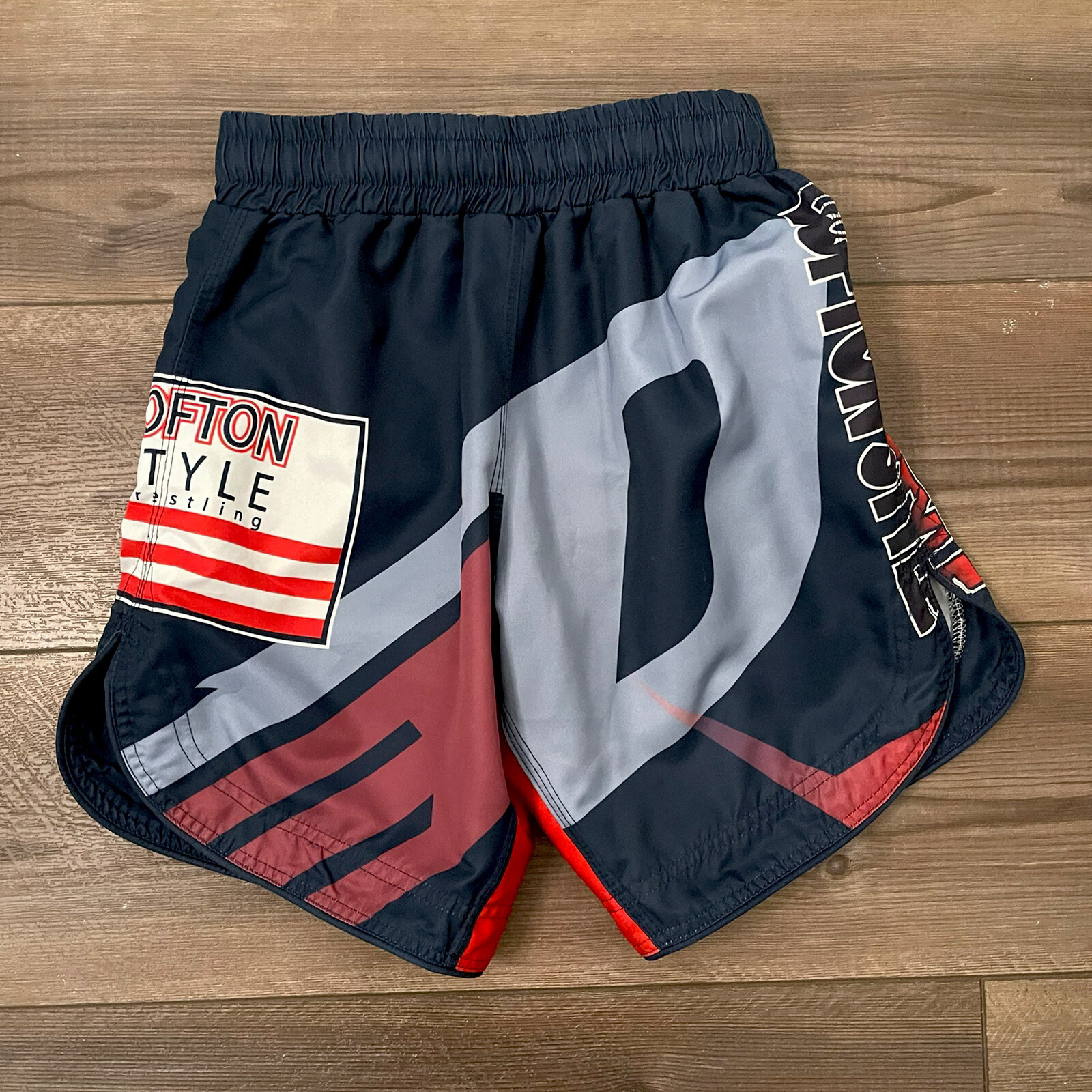 Nearfall Wrestling Apparel USA Size YL Shorts eBay