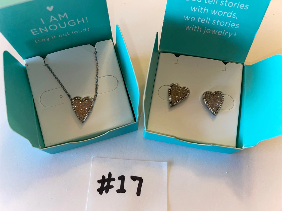 Origami owl heart necklace sale