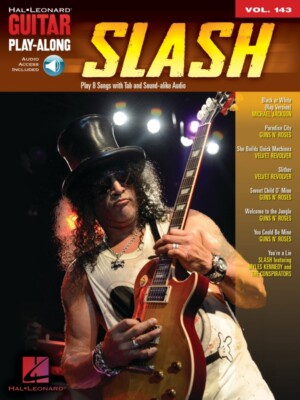Slash Sheet Music Guitar Play-Along Book and Audio NEW 000702425