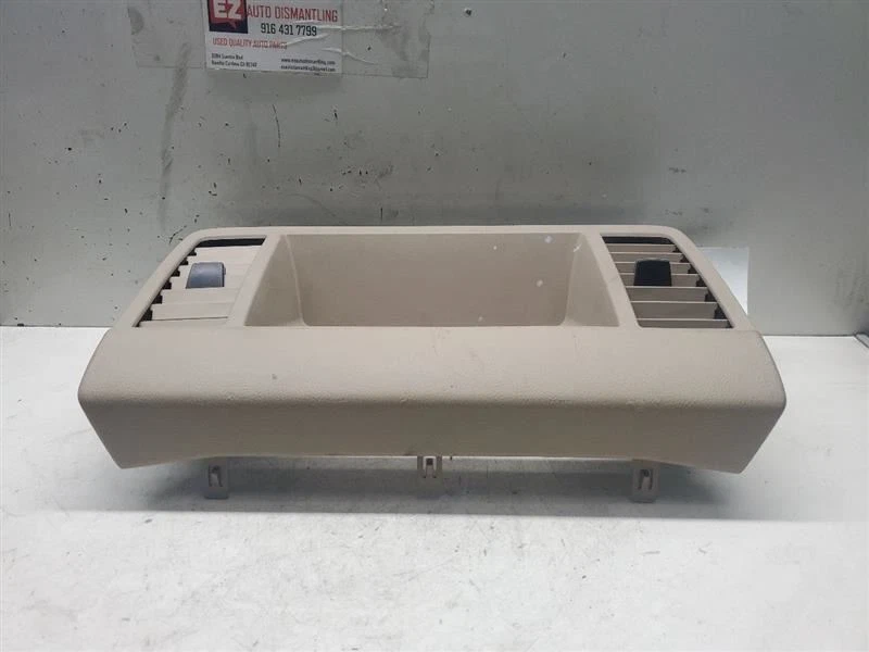 Nissan Murano 2003-2005 radio bisel ventilación aire acondicionado tablero moldura panel café con leche (C) Foto 3 de 4