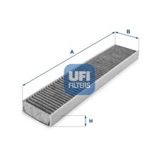 UFI (54.119.00) Innenraumfilter, Pollenfilter, Mikrofilter für FORD JAGUAR
