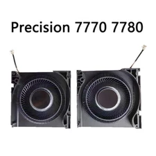 Laptop CPU GPU Cooling Fan For DELL Precision 7770 7780 0HN24M HN24M 06VJDM