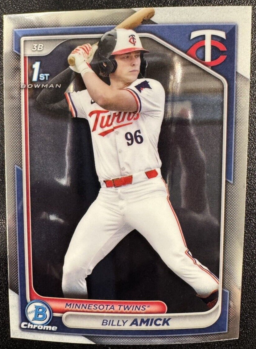 2024 Bowman Draft - Chrome #BDC-68 Billy Amick (RC)
