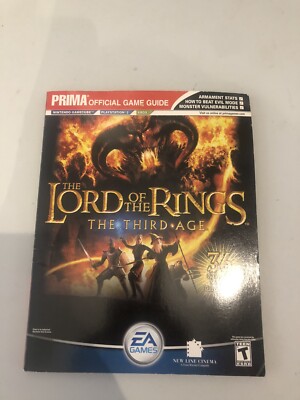 THE LORD OF THE RINGS THE THIRD AGE OFFICIAL STRATEGY GUIDE