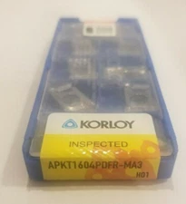 APKT1604PDFR-MA3 H01 - KORLOY - 10 PACK - NEW - USA STOCK - 1-03-000219