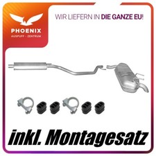 Opel Signum Vectra C 1.8 (2003-2008) Auspuffanlage Mittel+Endschalldämpfer