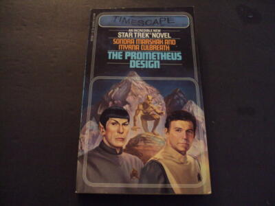 Timescape Star Trek Novel The Prometheus Design First Print 1982 PB Min ID:45146
