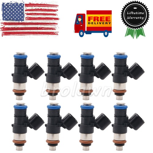 Set(8) 42LB Fuel Injectors For Corvette C6 Camaro LSA G8 LS7 L76 L9 2