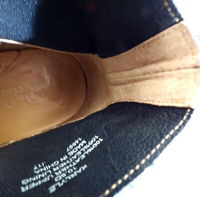 Polo Ralph Lauren Karlyle Size 10.5 D Blue Suede Chukka Boot  display picture 2