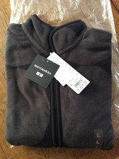 Uniqlo Marimekko New Zipped Fleece Grey 'kivet' Size - Large
