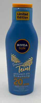 Nivea Sun Schutz & Bräune Sonnenlotion ohne Selbstbräuner 20 200ml Wasserfest Ne