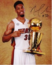 Miami Heat Norris Cole Signed Photo 8x10 COA