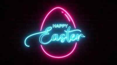 Easter Neon Light   Customized LED Sign for Holiday Gifts & Home Display