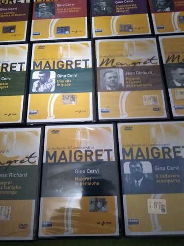 23 Dvd maigret Gino Cervi completa MAIGRET 11 nuovi e 12 come nuovi - Foto 6 di 10