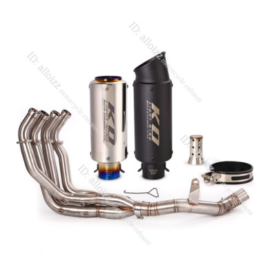 For Kawasaki Z900 2017-2023 Full Exhaust System Header Link Pipe 51mm Mufflers
