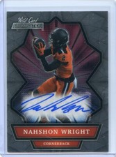 2021 Wild Card Alumination NAHSHON WRIGHT RC Rookie Auto Autograph COWBOYS