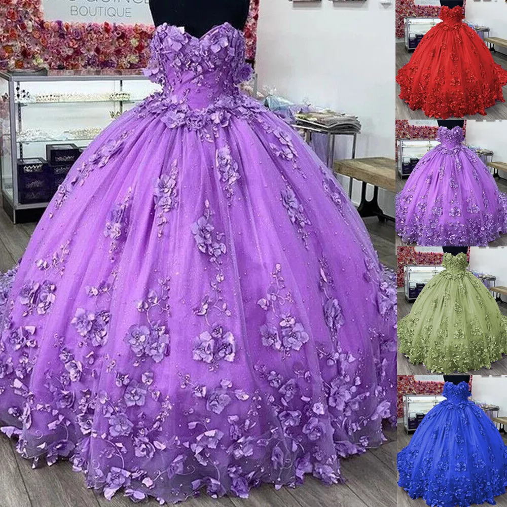 Dark purple sweet 16 cheap dresses