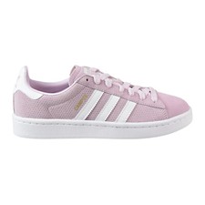 Adidas Campus J Big Kid's Shoes Aero Pink-White CQ2943