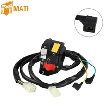 Left Handlebar Start Stop Kill Switch Headlight for Honda TRX400EX 2x4 2005-2007