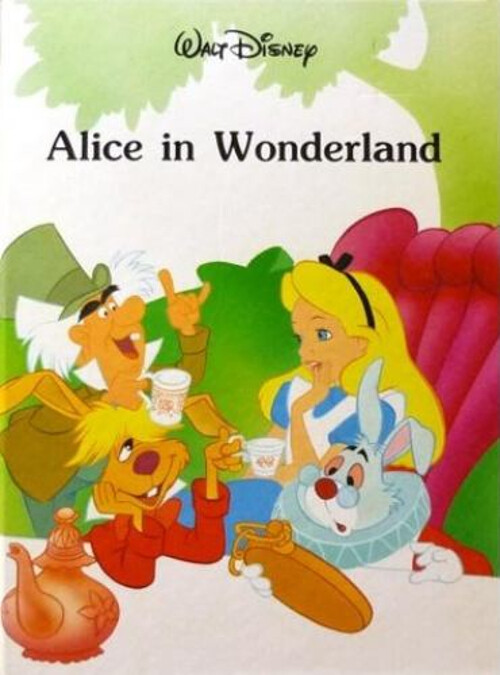 Alice in Wonderland Hardcover Disney Staff