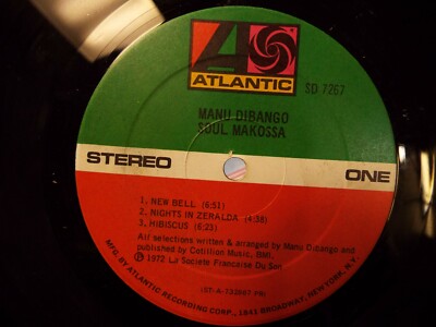 MANU DIBANGO SOUL MAKOSSA RARE! FUNK/ SOUL LP VINYL ALBUM | eBay