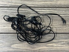 Motorola Black Headphones With Clips Cellphone Accessory