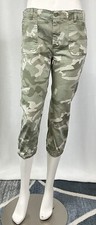 Wonder Nation Plus Girls Camo Pants Elastic Waist Garter Hem Size XL 14-16 