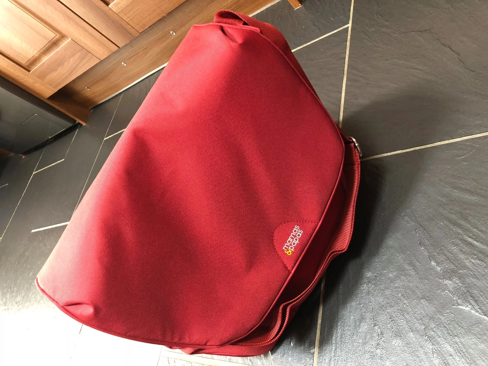 Mamas & Papas Baby Essentials Nappy Changing Bag - Rust Red New