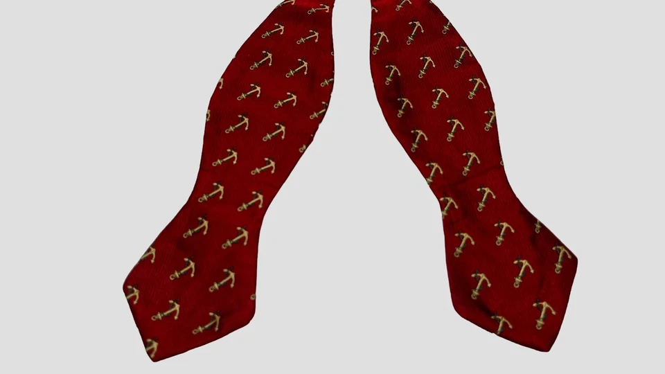 Polo Hombre Seda Autoatada Pajarita Foto 2 de 3