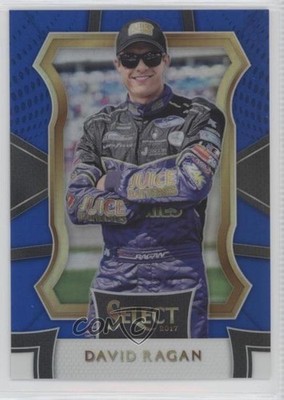 2017 Panini Select Grandstand Blue Prizm 155/199 David Ragan #13 0s5