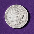 1885 S Morgan Silver Dollar 90% Silver VF Very Fine