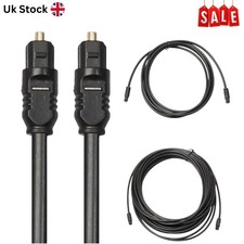 1M Digital Audio Fibre Optic Optical TOSLink Cable Lead Wire Sound Bar TV PS4