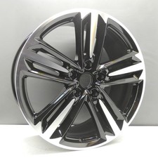 BENTLEY FLYING SPUR 21" BLACK DIAMOND CUT ALLOY WHEEL RIM 3SA601025AD FRONT X1