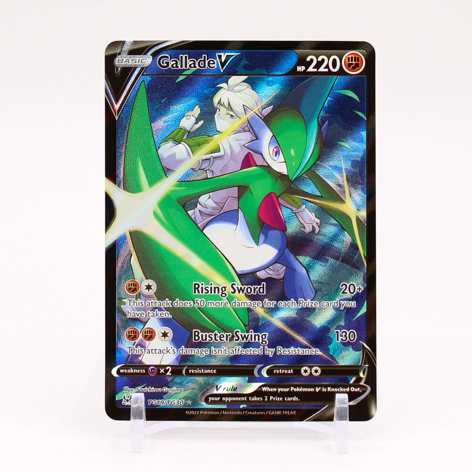 Gallade V - TG19/TG30 Lost Origin TRAINER GALLERY Pokemon - NM/MINT