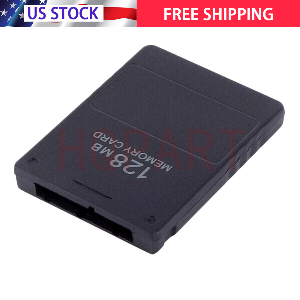 1Pc 128MB Megabyte Memory Card For Sony PlayStation 2 PS2 Slim Game ...
