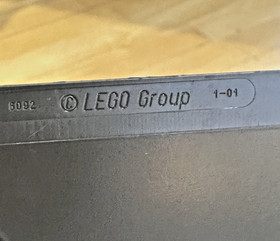 LEGO Baseplate Raised 32x32 6092pb02 Alpha Team Three Level Ogel Center Set 6776