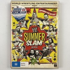 WWE SummerSlam 2009 DVD John Cena Randy Orton Jeff Hardy CM Punk R4