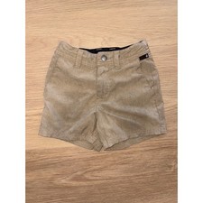 Volcom toddler little boys Frickin Cross Shred Hybrid Chino Short khaki size 2T