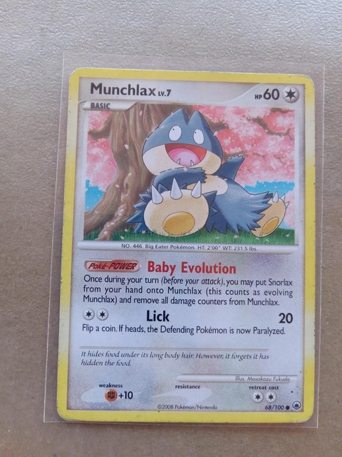 Munchlax #68 (Majestic Dawn (2008))