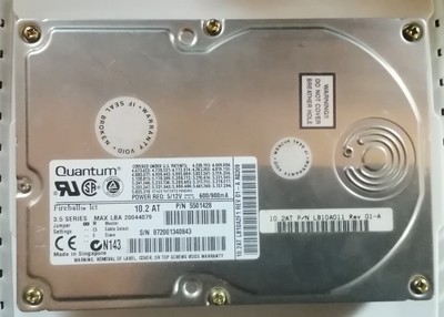 Quantum Fireball Ict 10.2AT 3,5Series Max LBA20044079 P/N 5501428  5/12V