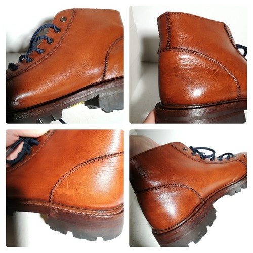 Tricker's Monkey Boots Brązowe Skóra Premium Rozmiar US 7,5-8 (25,5-26,0cm) Męskie - Zdjęcie 6 z 24
