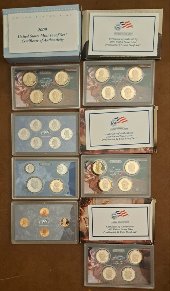 ✨ Coin Collector's Massive US Mint Proof Set Collection (2000-2015) - OGP & COA! - Image 4 of 4
