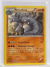 Rhinoféros 61/146 XY XY carte Pokémon FR