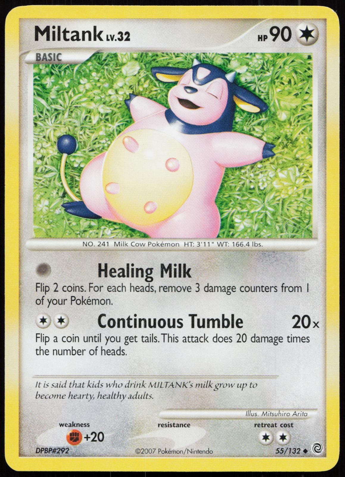 Miltank 55/132 Uncommon Secret Wonders Pokemon Lightly Played