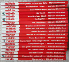 Märklin Bibliothek 19 Bücher Set + 3 DVDs Modelleisenbahn HO Anlagenbau Sammlung